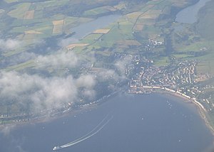Luftbild von Rothesay Bay