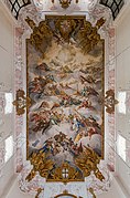 Schlosskirche, Bad Mergentheim, Ceiling 20150726 3.jpg