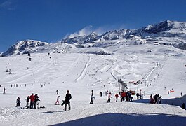 Vinter på Alpe-d'Huez i 2009