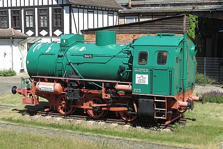 Fireless locomotive built in 1984