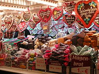 Gingerbread in the market