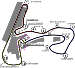 Tracciato di Circuit Zandvoort