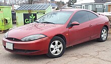 1999 – 2000 Mercury Cougar photographed in Sault Ste. Marie, Ontario, Canda.