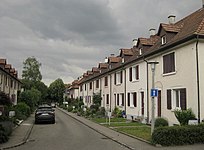 Wasserhaus terraced homes, an early cooperative housing development