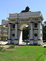 Arco Británico, ubicado en la ciudad de Valparaíso.