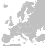 Europe in 1812. Coloured versions: *The First French Empire and its satellite states.