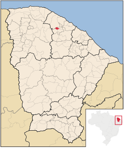 Kart over Uruburetama