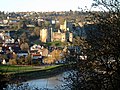 The castle and Riverside gardens