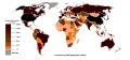 Gwledydd yn nrhefn CMC nominal; 2014. Ffynhonnell: World Bank