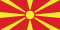 Bandera de Macedonia del Norte