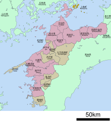 Japan district 38340.svg