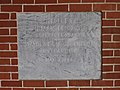 Macon County Courthouse corner stone