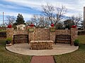 Memorial to founder of Santa Claus