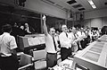 Mission Control celebrates successful splashdown