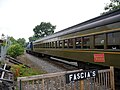 Naugatuck Railroad 5046 Passenger Coach at Fascia's, Waterbury, Connecticut