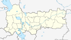 Vozhega is located in Vologda Oblast