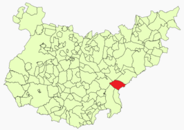 Kaart van Peraleda del Zaucejo
