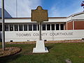 Toombs County historical marker