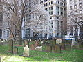 El cementiri de Trinity Church, el darrer encara utilitzat a Manhattan.