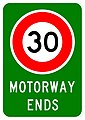 (A41-4) Motorway Ends