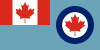Bandera de la RCAF.