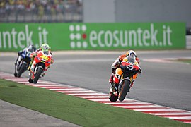 Andrea Dovizioso, Valentino Rossi and Ben Spies 2011 Misano.jpg