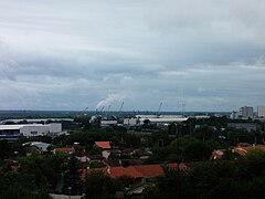 Port et zone industrielle de Bassens.