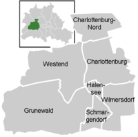 Mapa del districte de Charlottenbrg-Wilmersdorf