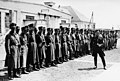 Fotografia deis efectius dau camp de concentracion de Dachau en 1933.