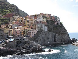 Manarola, en av byarna i Cinque Terre.