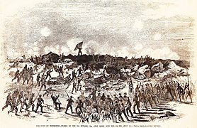 Charge of the 2nd Division, 9th Army Corps, into the Crater, July 30, 1864 - FL 1864.jpg