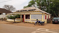 Colonial building in Buba