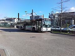 Mercedes Citaro II no 663 de juin 2010 à la gare routière de Juvisy-sur-Orge (Condorcet).