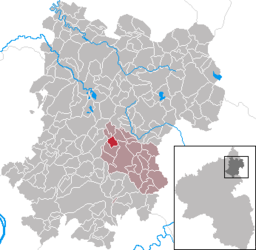 Ettinghausen – Mappa