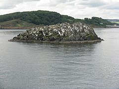 Haystack, with signs of birdlife - geograph.org.uk - 3589039.jpg