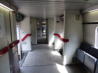 Interior of DSB IR4