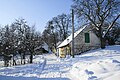 Die Kellergasse Fugging im Winter