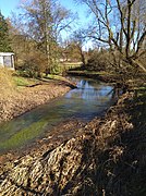 La Loutre Noire à Moncel-sur-Seille depuis la RD 674.