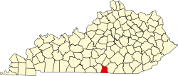 Koartn vo Clinton County innahoib vo Kentucky