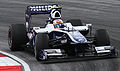 Hülkenberg at the Malaysian GP