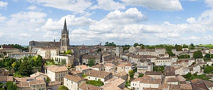 Saint-Émilion (France) - Panorama from "La tour du Roi"