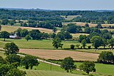 Paysage agricole à Sermur