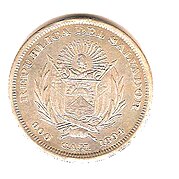 Moneda del Peso de El Salvador (1877-1892)
