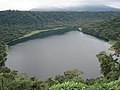 Vista aérea de la laguna Hule.