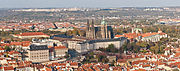 Castell de Praga vist des de la Torre Petrin