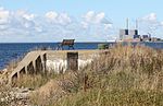 Bunker vid hamnen