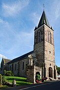 L’église Notre-Dame-du-Grand-Vivier. (Torigni).