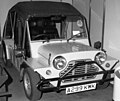 Mini Moke im Museum (April 1992)