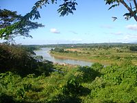 Angat River from overlooking view