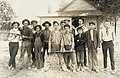 Indianada əksəriyyəti cam işçilerinden oluşturulan Beyzbol takmı, Indiana, Lewis W. Hine, Ağustos 1908)
